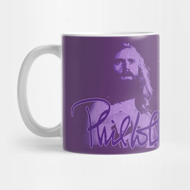 Phil Collins Singing Fan Art Purple by Bingung Mikir Nama Design